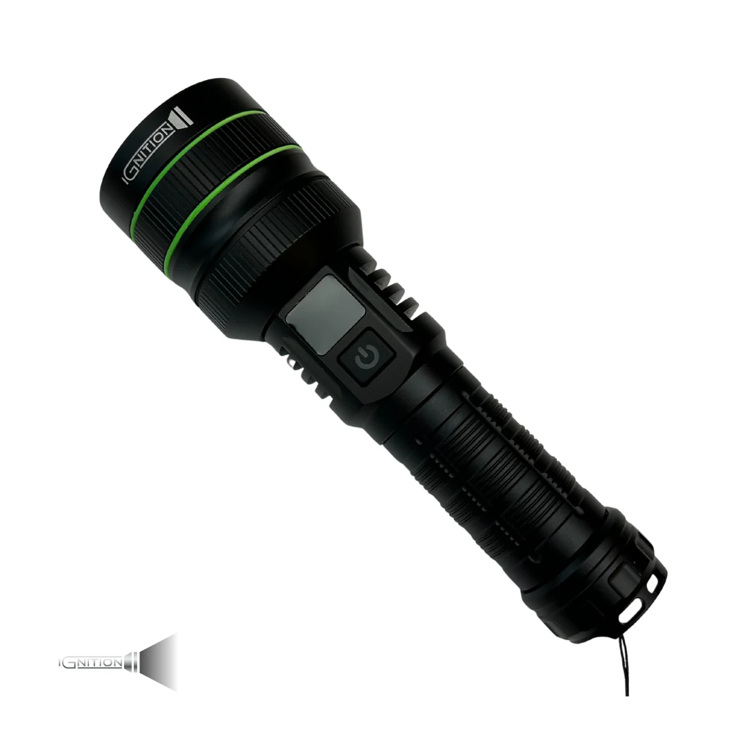 Extremt kraftig ficklampa med 10 000 lumen + powerbank - Ignition - Image 7