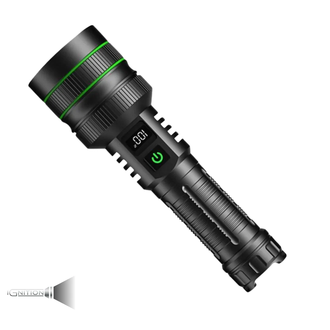 Extremt kraftig ficklampa med 10 000 lumen + powerbank - Ignition - Image 9