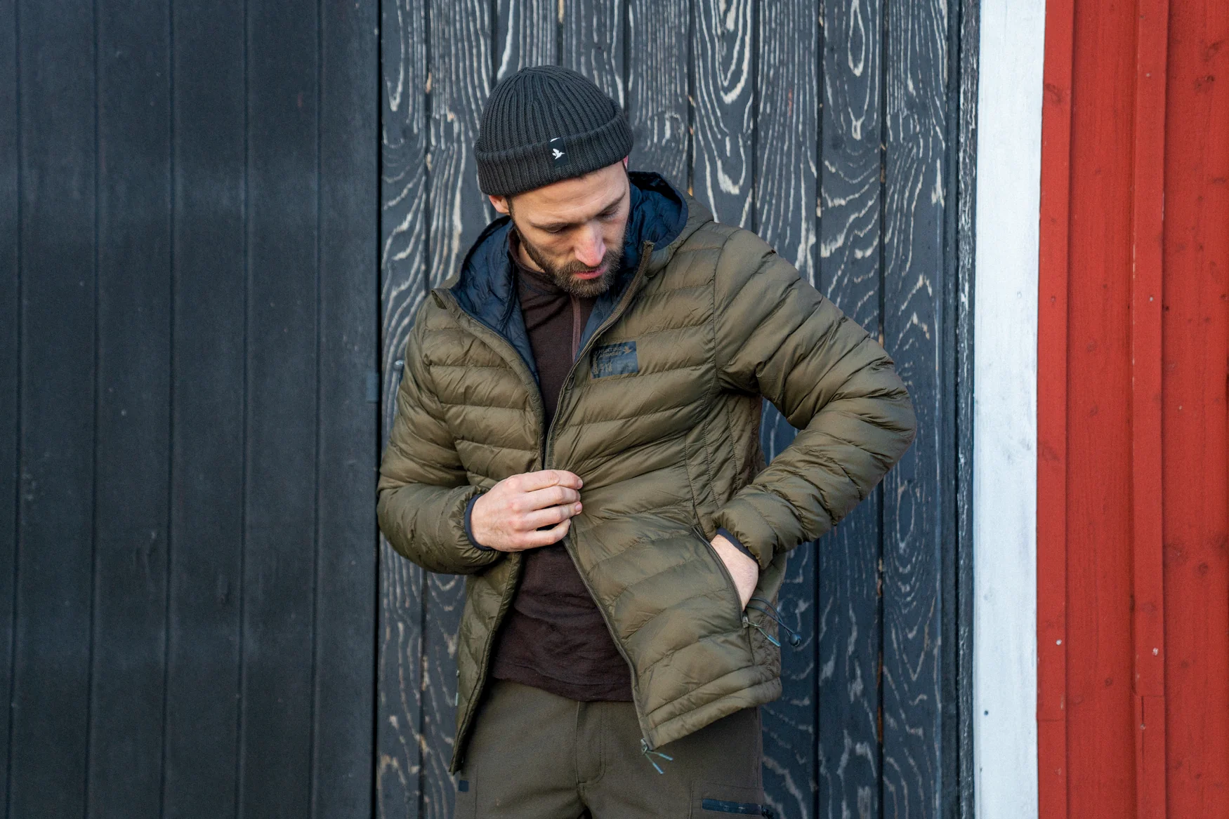 Fahrenheit Jacka - Military Olive – Seeland - Image 6