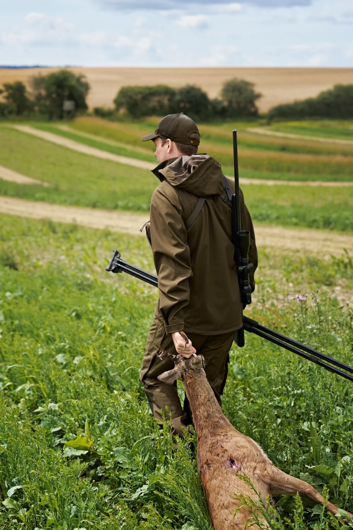Finnmark HWS Byxor Hunting green - Härkila - Image 3