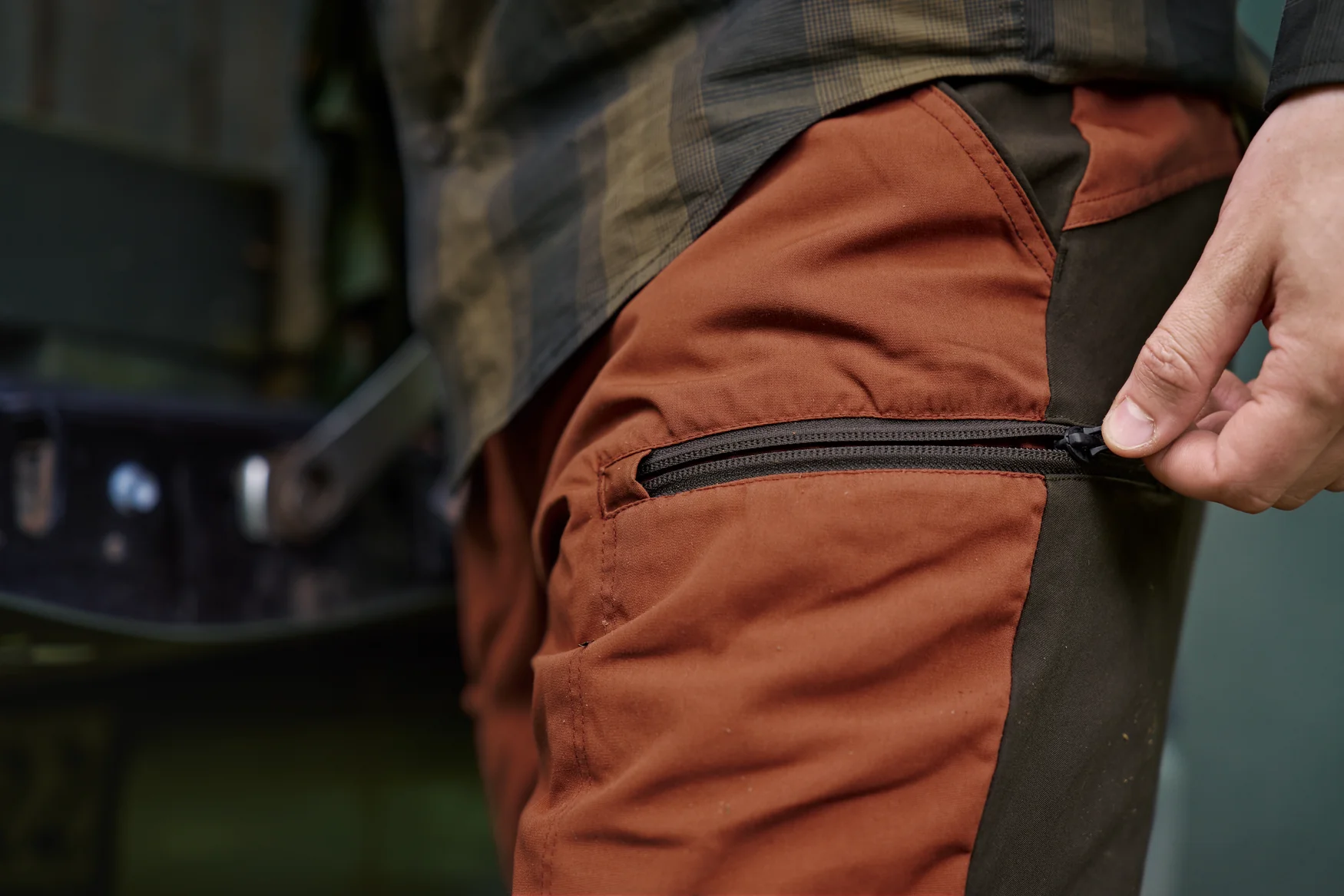 Fjäll Byxor Shadow brown/Arabian spice - Härkila - Image 9