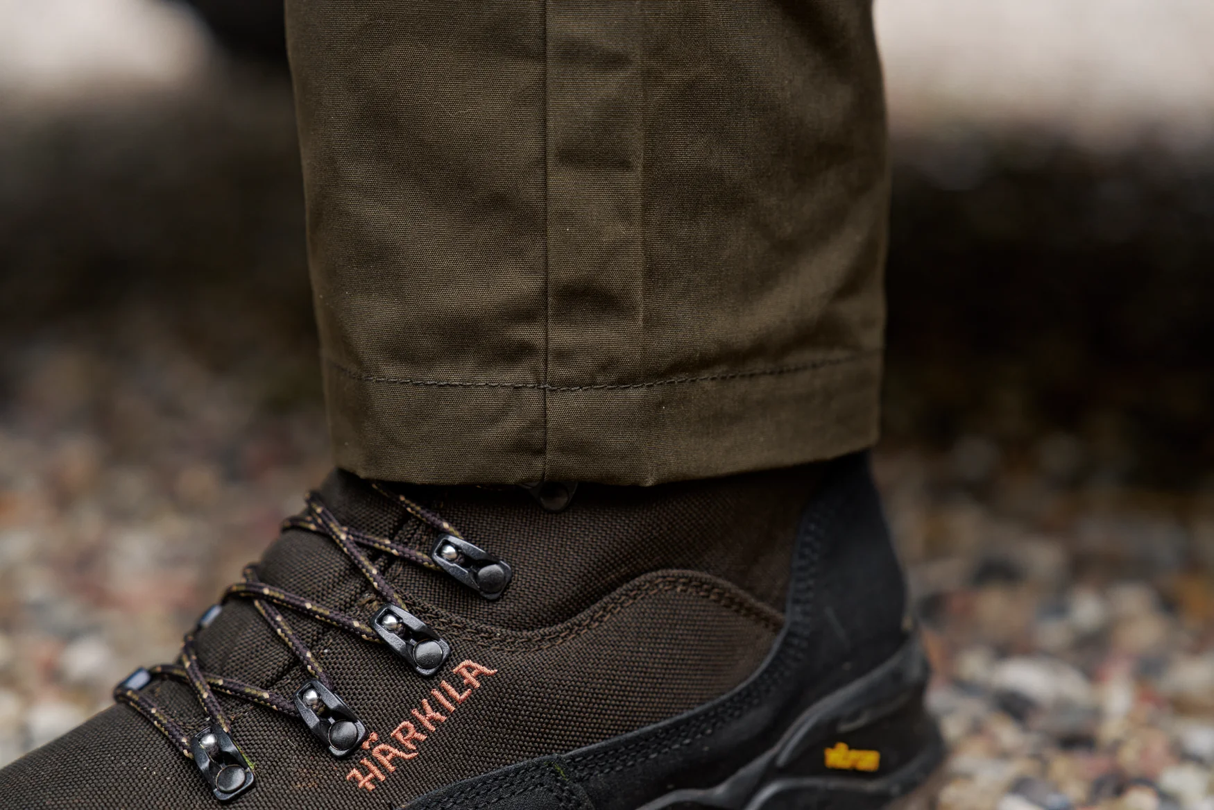 Fjäll Byxor Willow green/Shadow brown - Härkila - Image 3
