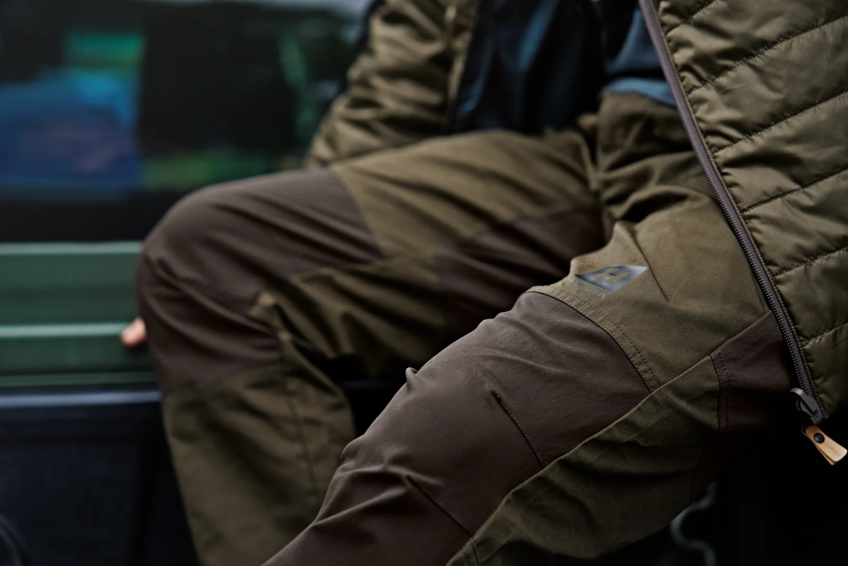 Fjäll Byxor Willow green/Shadow brown - Härkila - Image 5