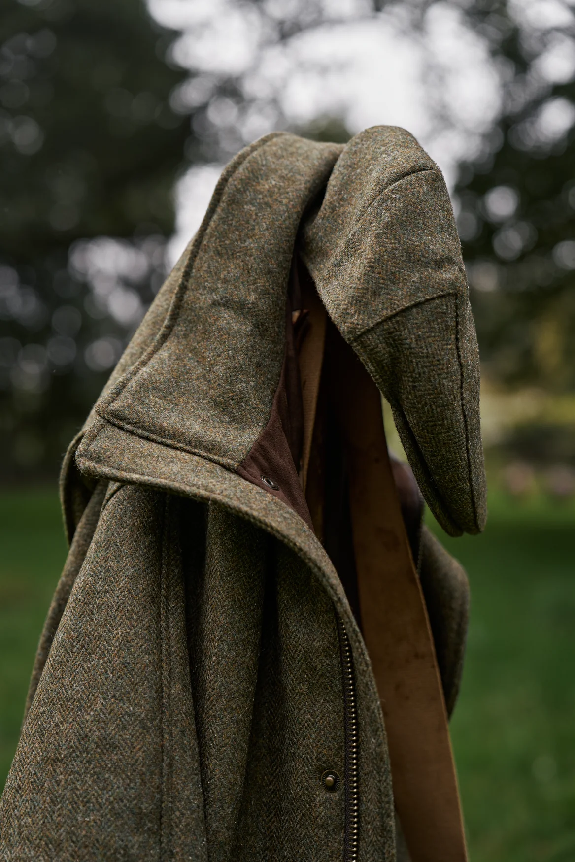 Flatkeps Forest green/Herringbone – Härkila - Image 3