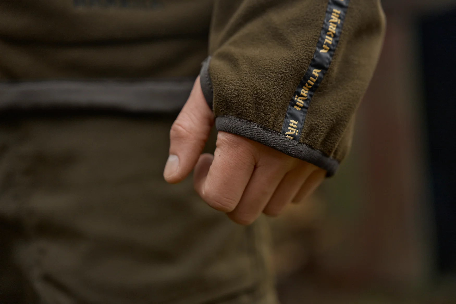 Fleece Dark antique bronze/Willow green – Härkila - Image 10