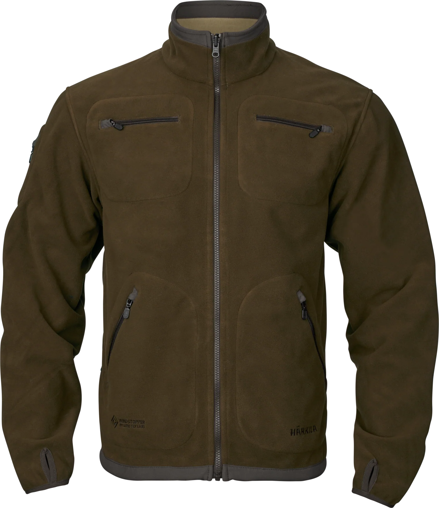 Fleece Dark antique bronze/Willow green – Härkila - Image 16