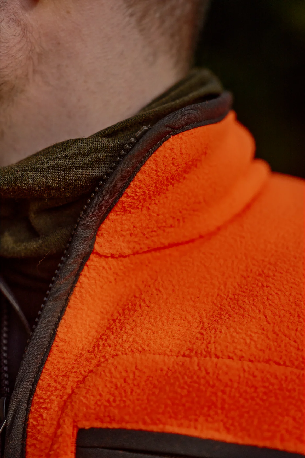 Fleecejacka Orange blaze - Wildboar Pro Blaze – Härkila - Image 5