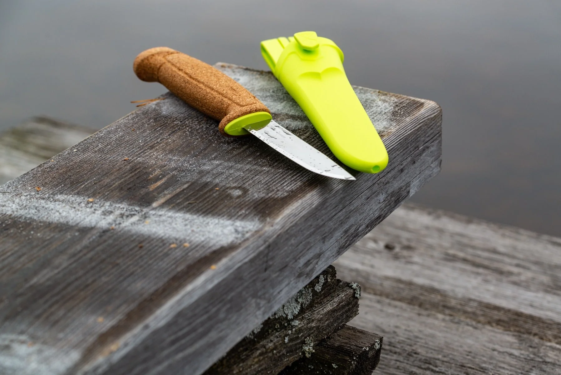 Flytande kniv (S) Lime Green – Morakniv - Image 4