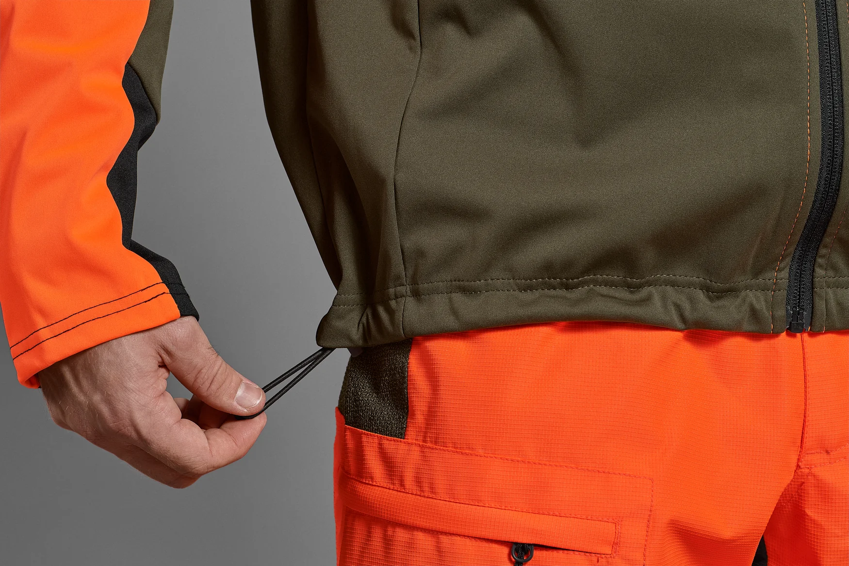 Force Advanced softshelljacka Hi-vis orange - Seeland - Image 5