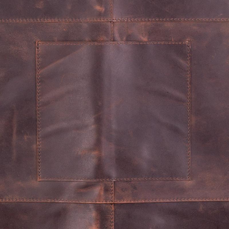 Förkläde i läder cognac - Florens - Image 3