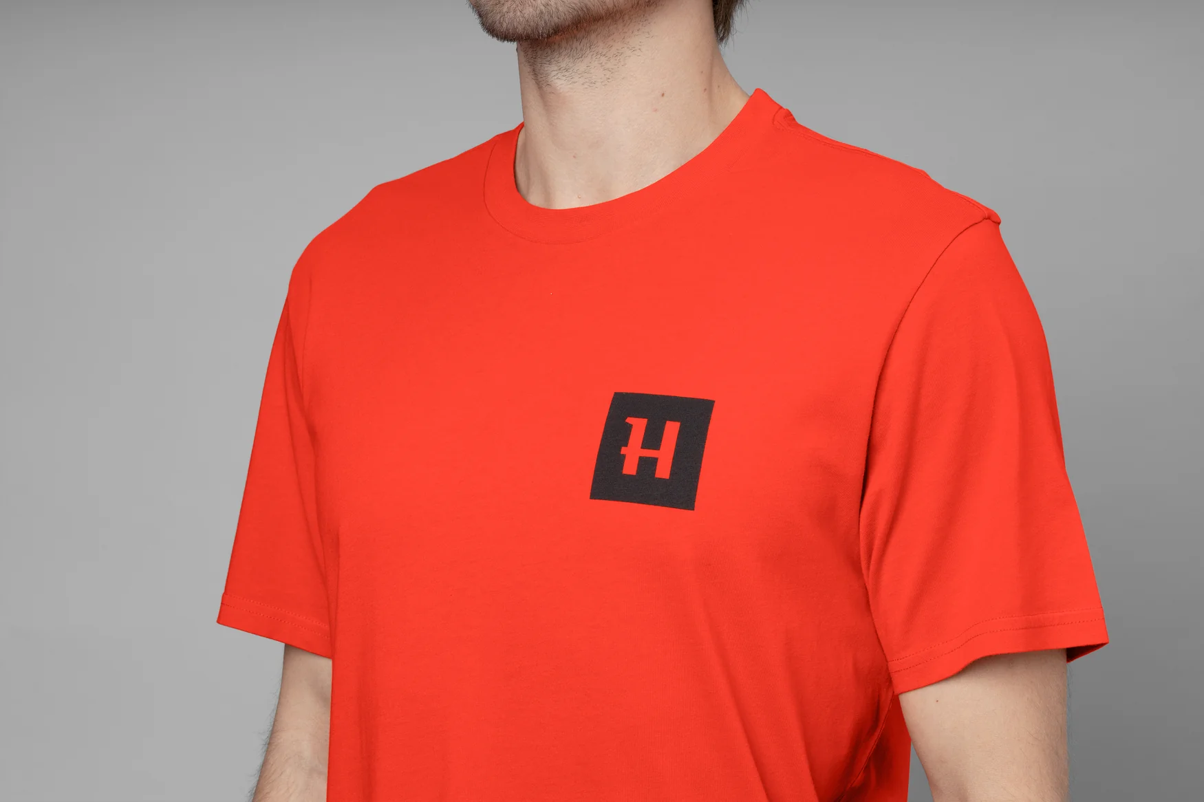 Frej kortärmad t-shirt Orange - Härkila - Image 4