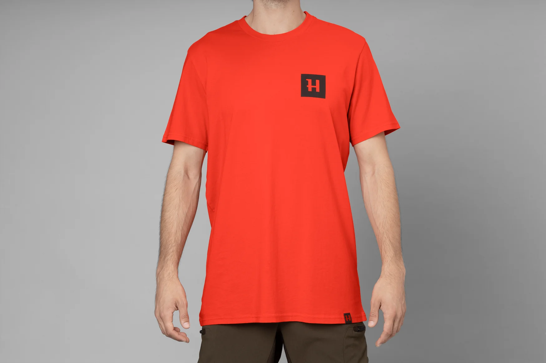 Frej kortärmad t-shirt Orange - Härkila - Image 5