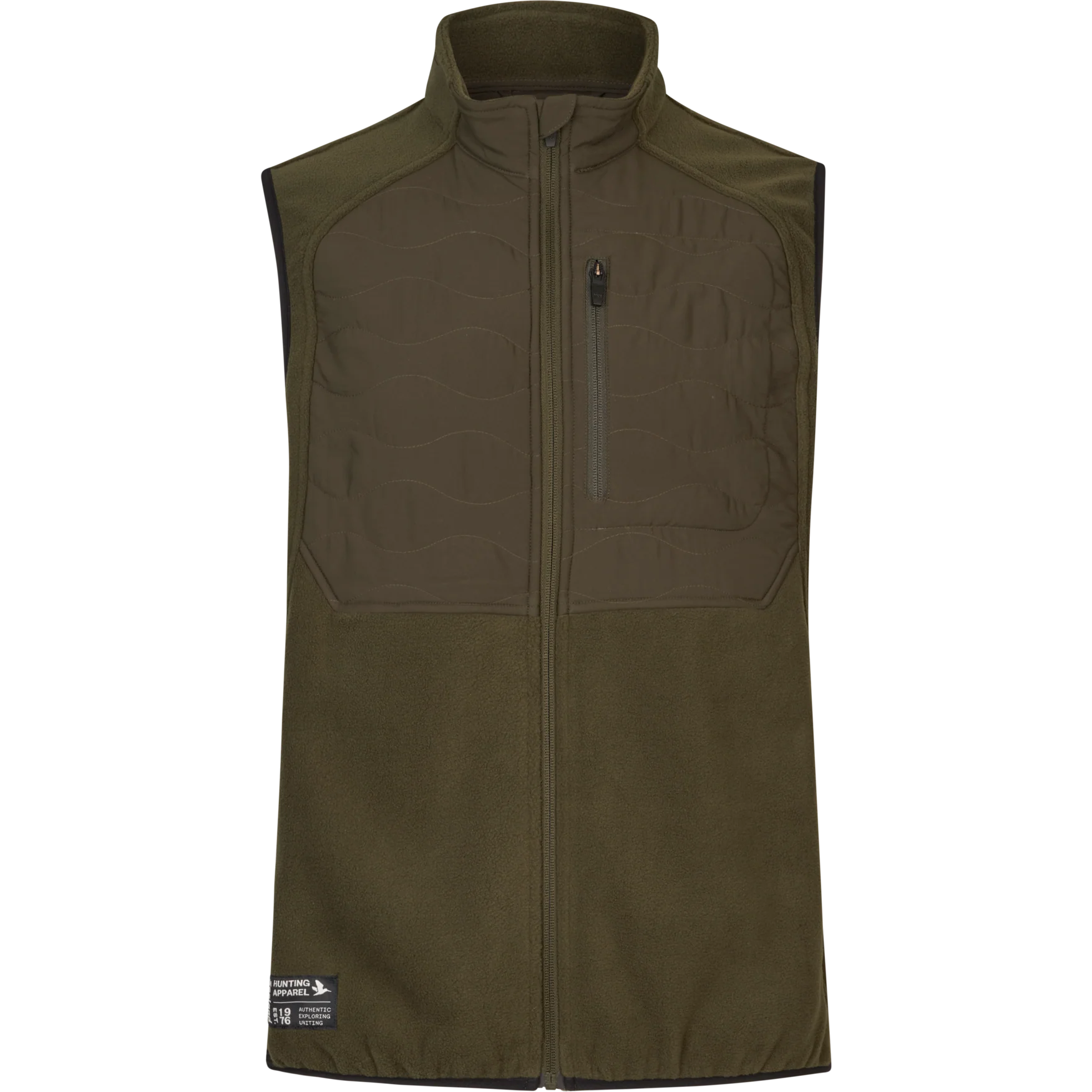 Gale Fleeceväst Pine green - Seeland