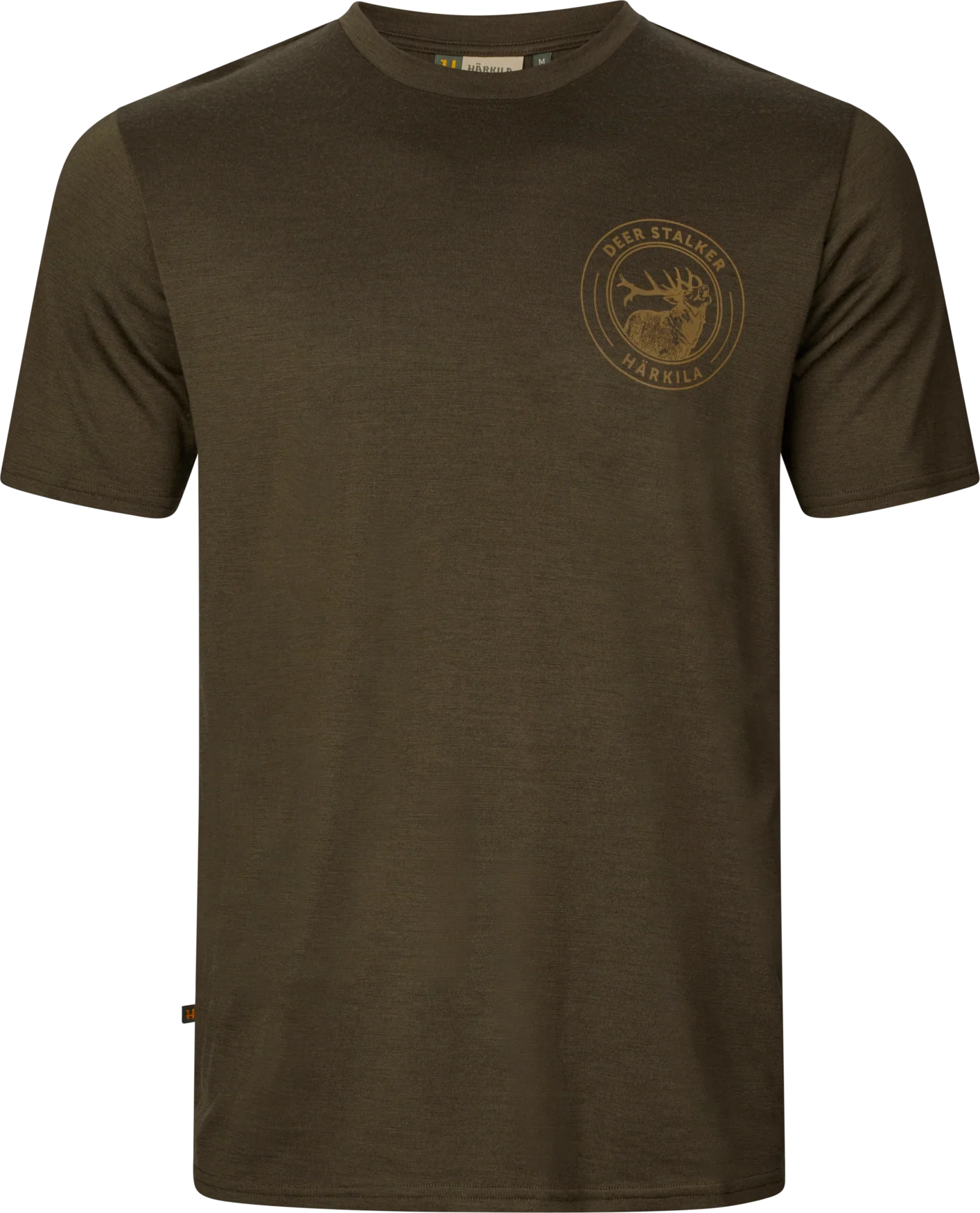 Game kortärmad t-shirt Willow green stag – Härkila