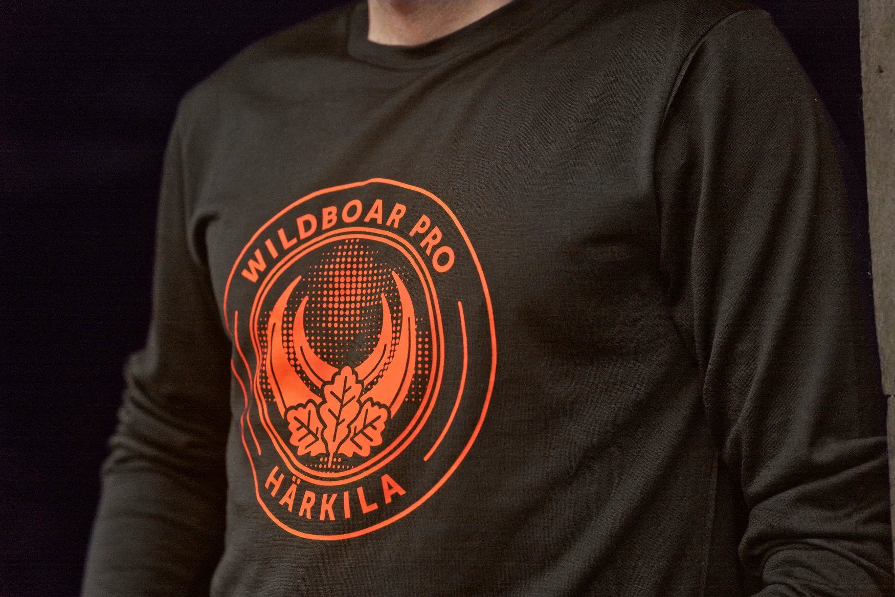 Game L/S T-shirt Shadow brown wildboar - Image 5