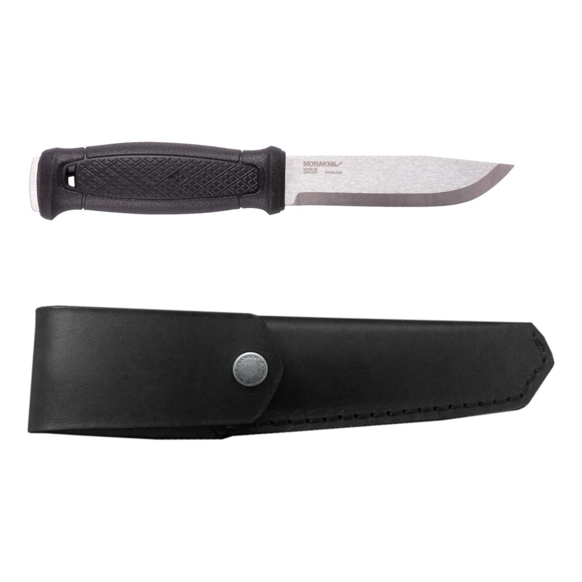 Garberg med läderslida (S) svart – Morakniv