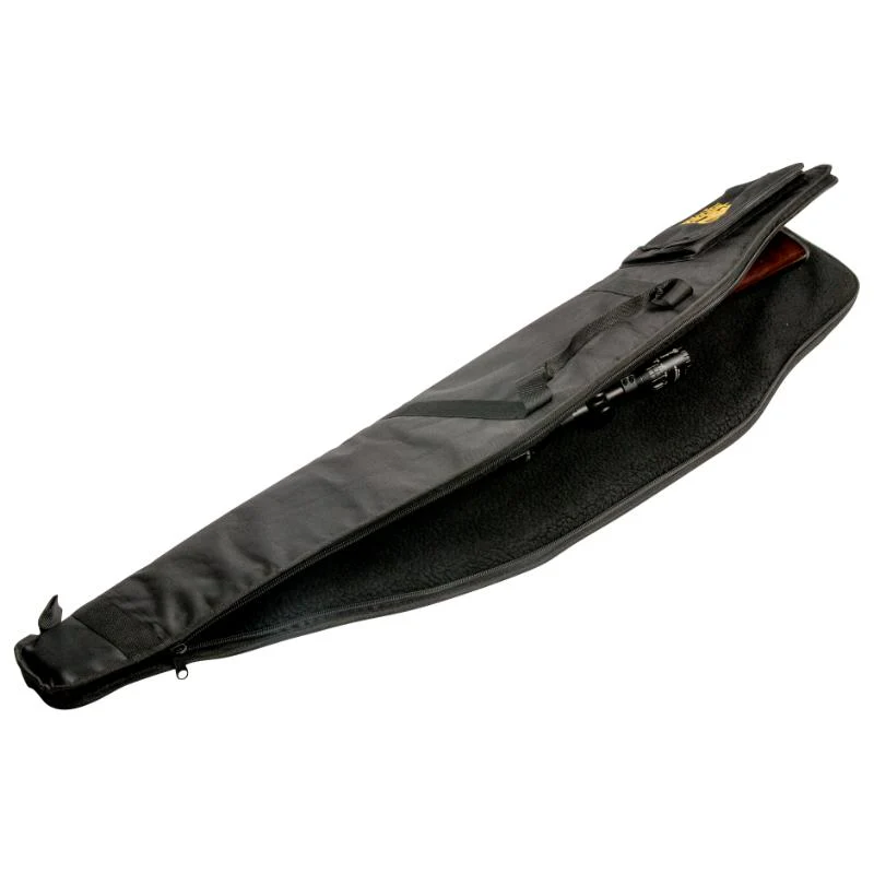 Gevärsfodral Svart 130 cm med ljuddämparficka - Buffalo River - Image 3