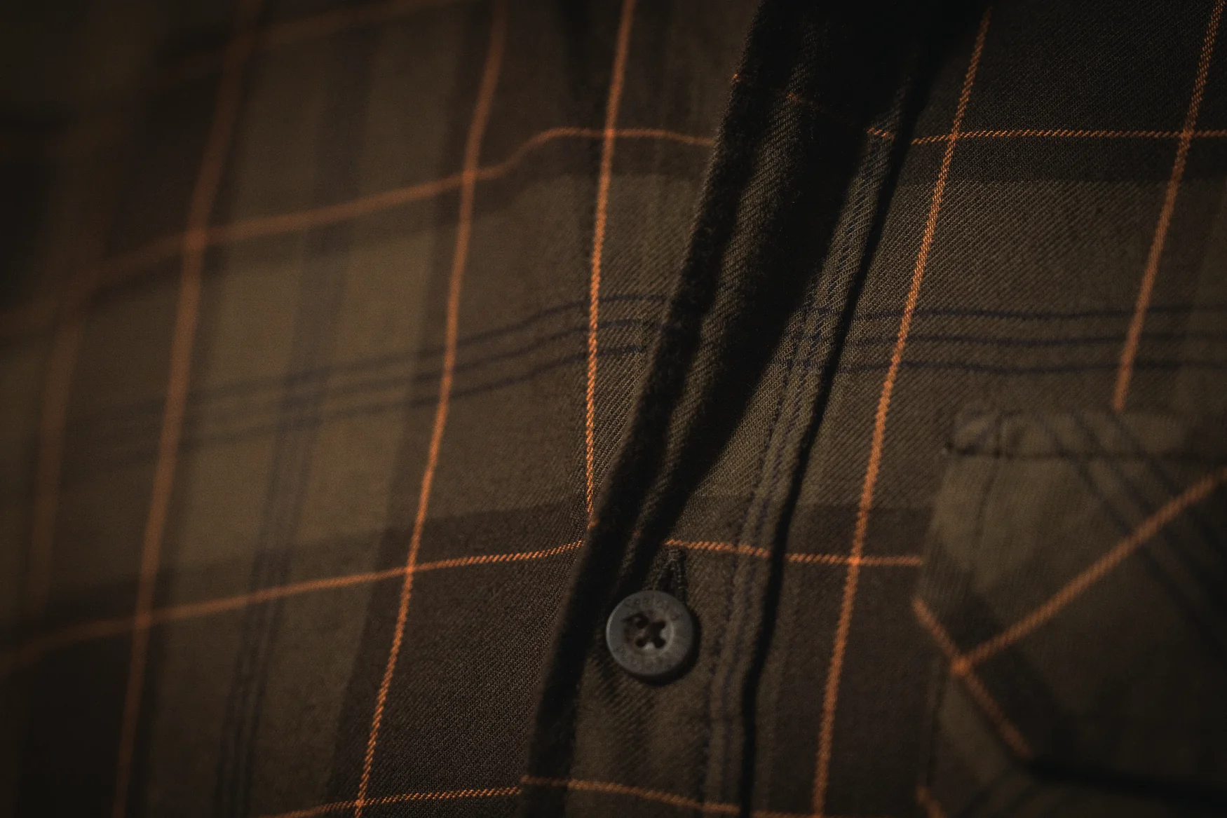Glen Flanellskjorta - Pine Green/Dark Navy Check – Seeland - Image 7