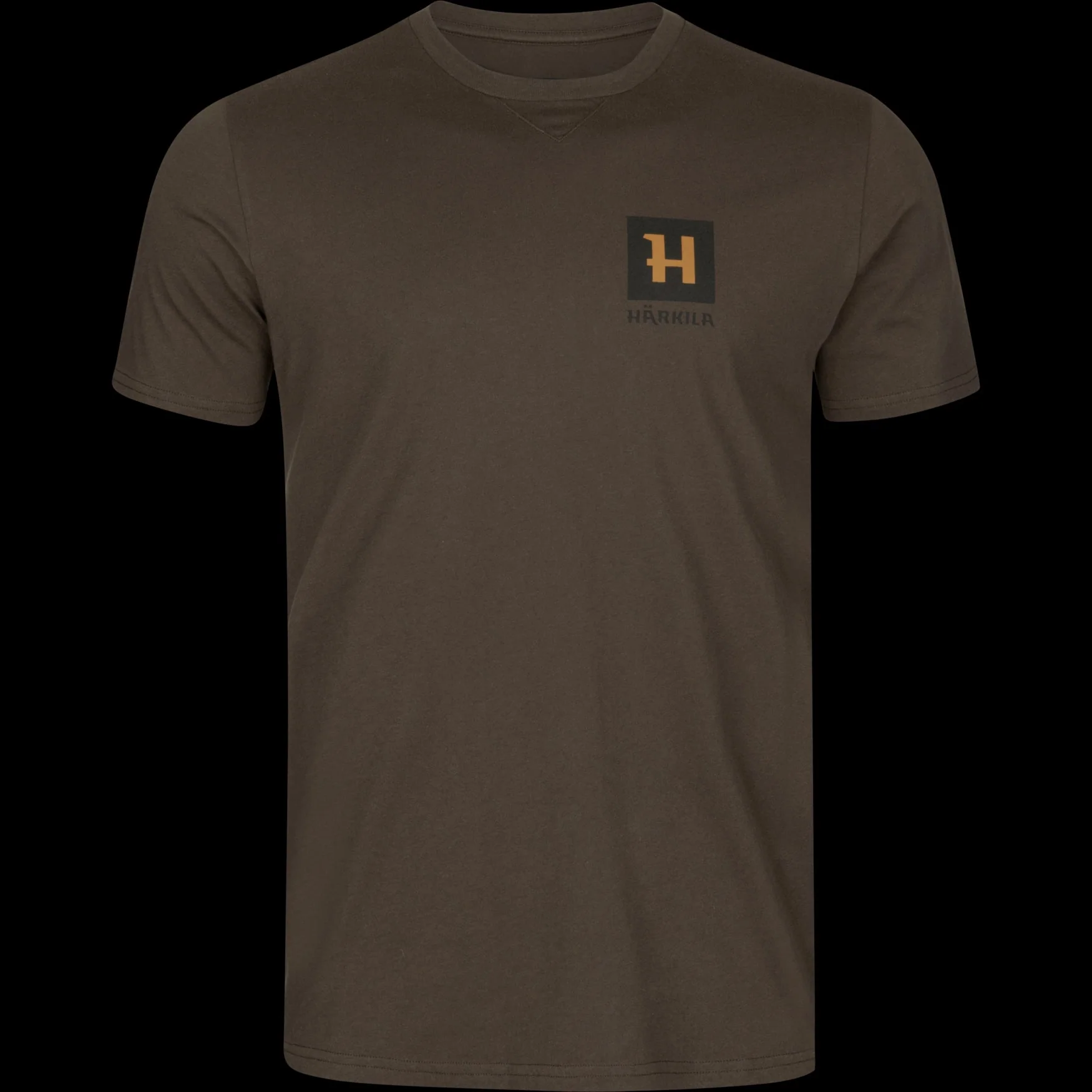 Gorm Kortärmad t-shirt Shadow brown - Härkila