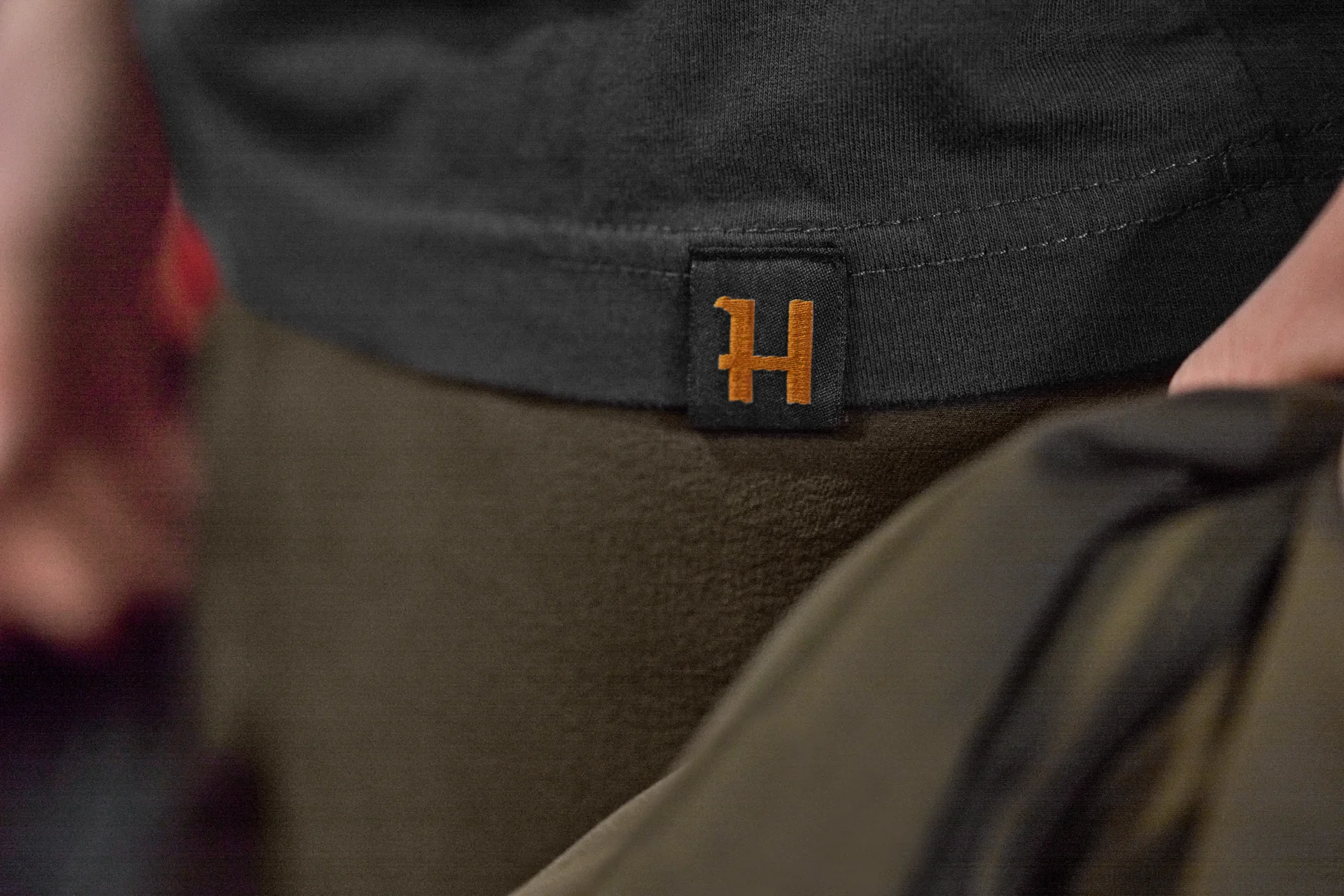 H-logo kortärmad t-shirt Phantom - Image 7