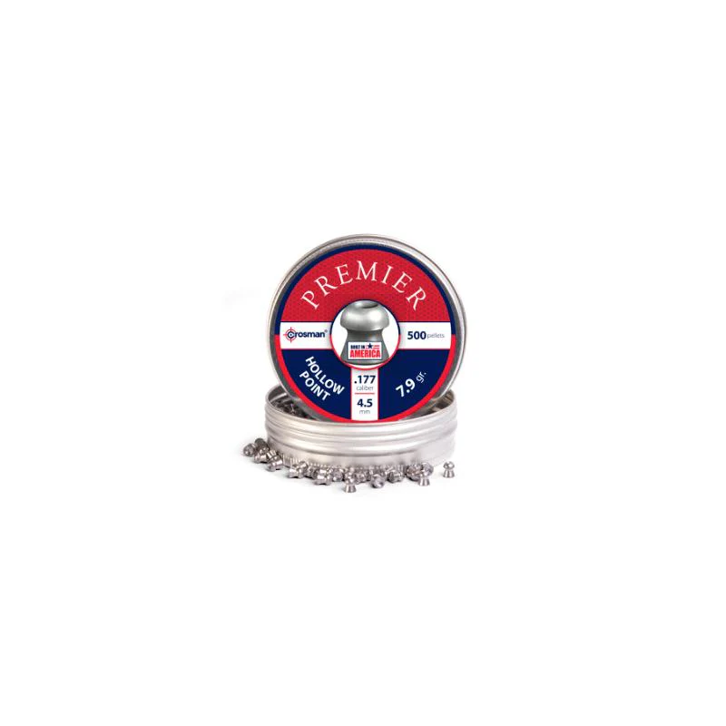 Hålspetshagel 4,5 mm 0,51 g (500 st burk) - Crosman - Image 2