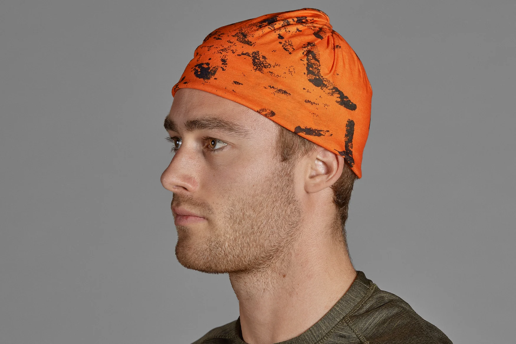 Halsvärmare 2-pack Pine green/InVis orange blaze - Seeland - Image 7