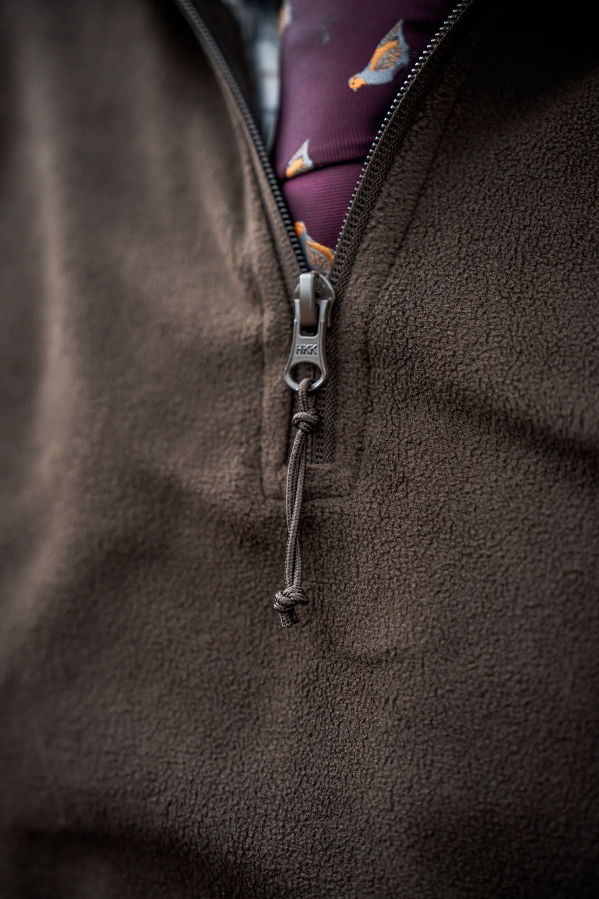 Halv-zip Pine green – Seeland - Image 3