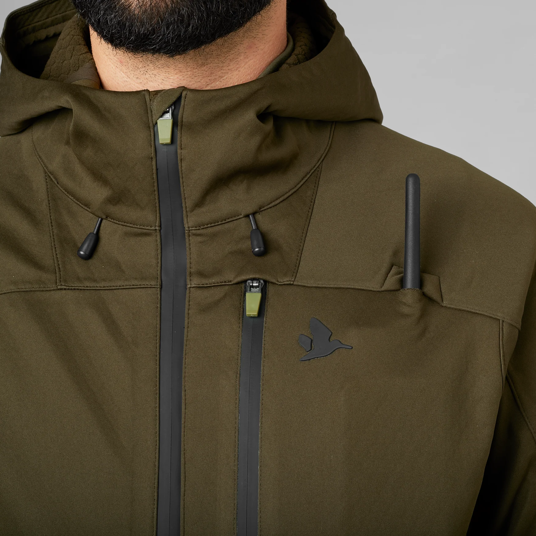 Hawker Shell II - jacka Pine green - Seeland - Image 3