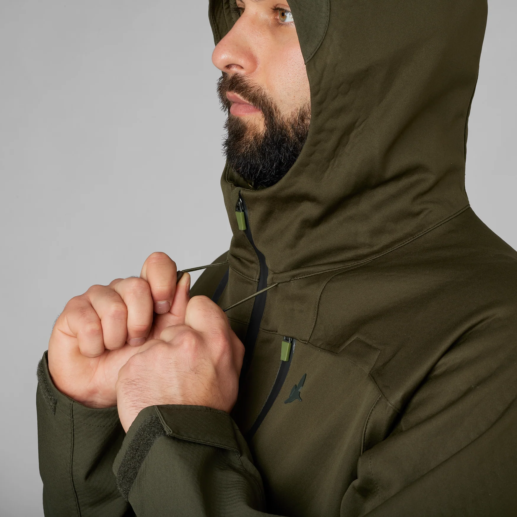 Hawker Shell II - jacka Pine green - Seeland - Image 4