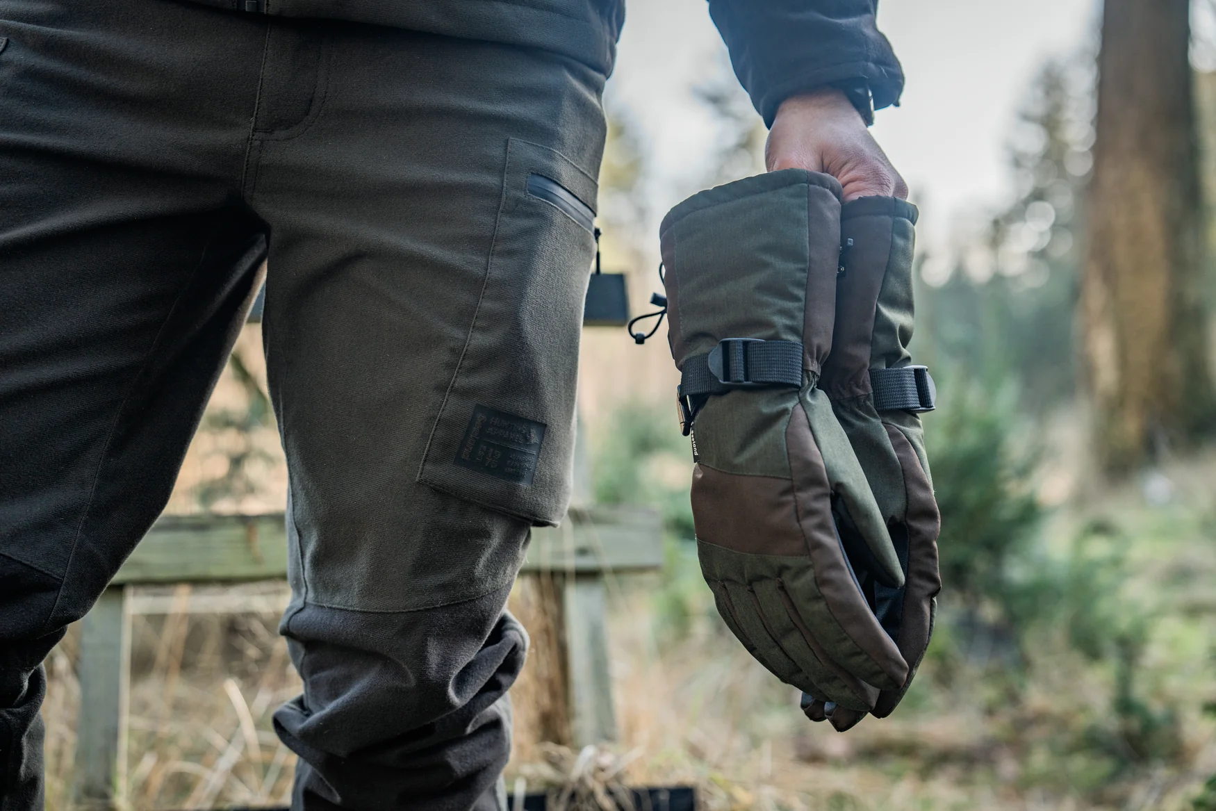 Heat Handskar Pine green – Seeland - Image 12