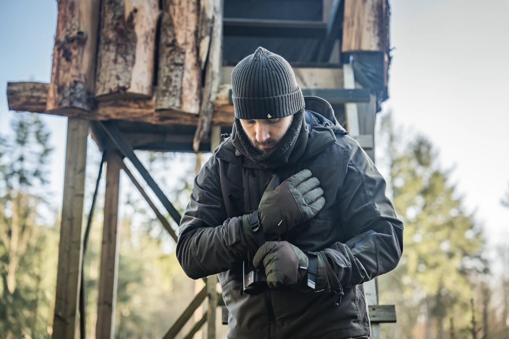 Heat Handskar Pine green – Seeland - Image 22