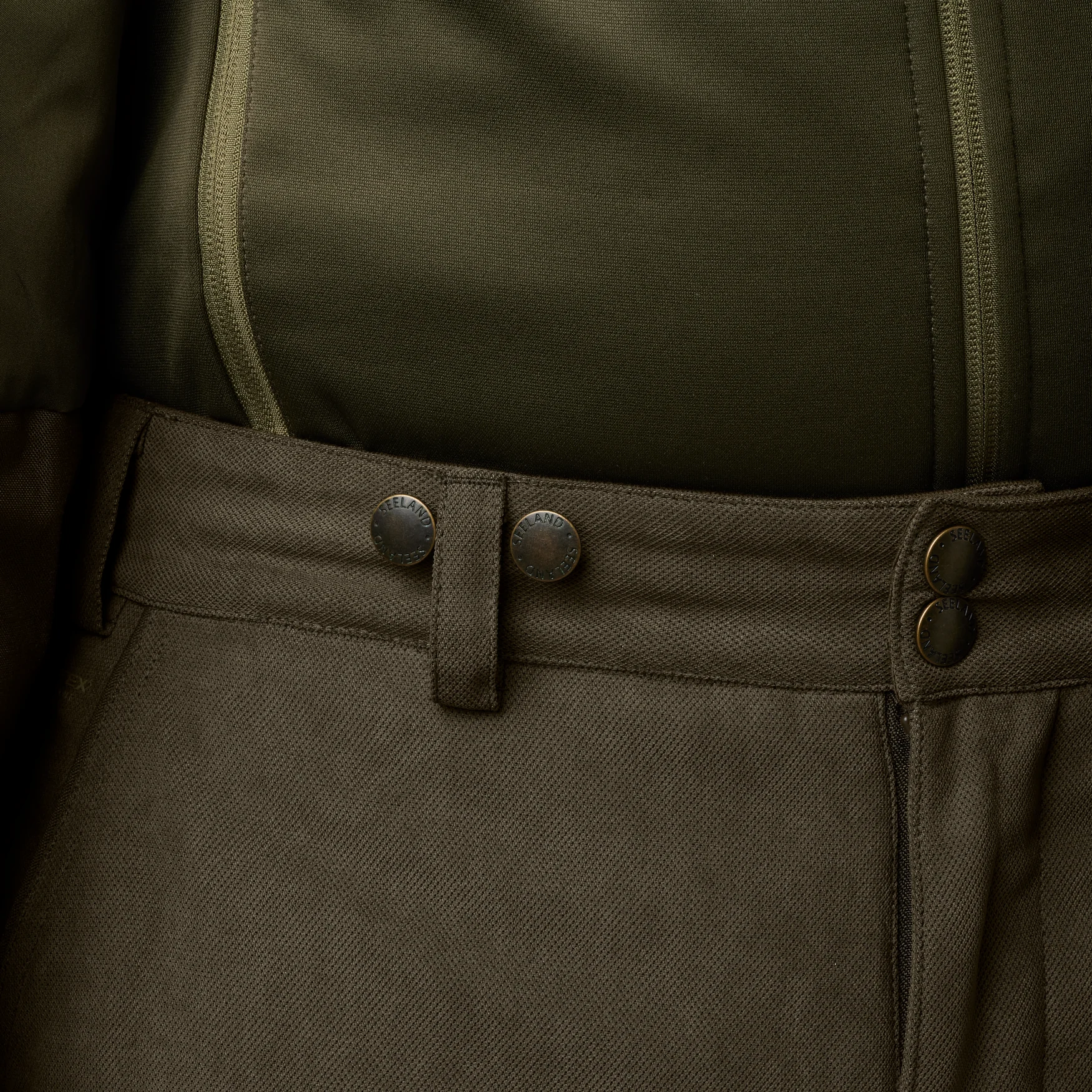 Helt II Byxor Grizzly brown - Seeland - Image 3