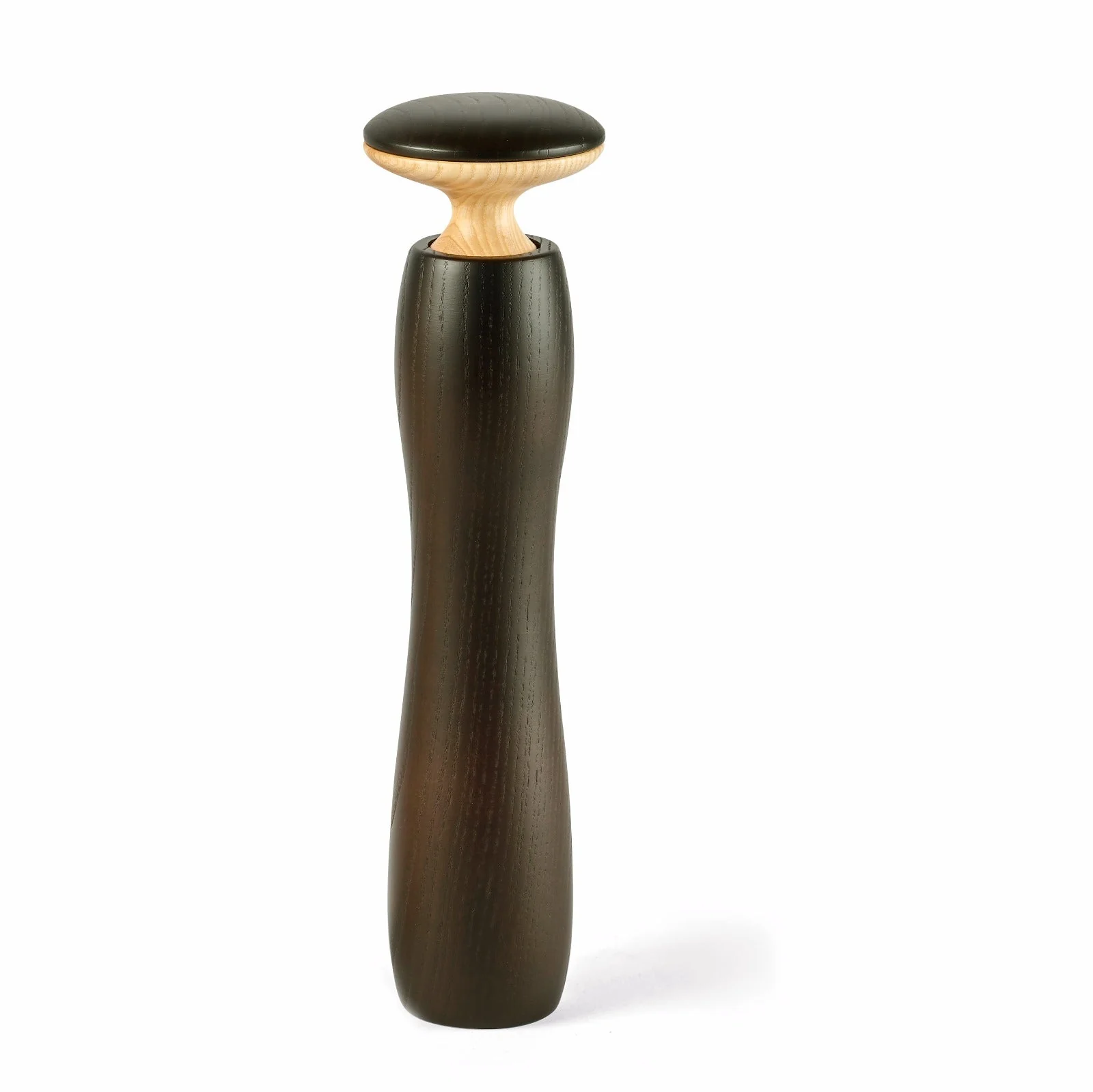 HERCULES Salt/Peppar keramisk kvarn - Medium - mörk ask - Legnoart