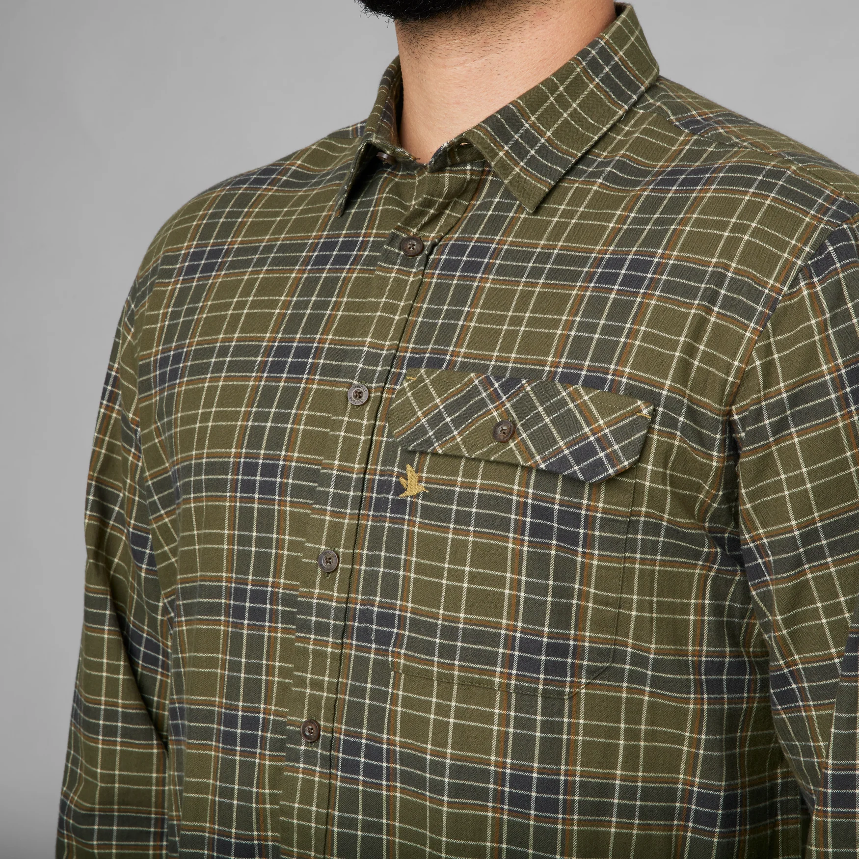 Highseat skjorta Burnt olive - Seeland - Image 3