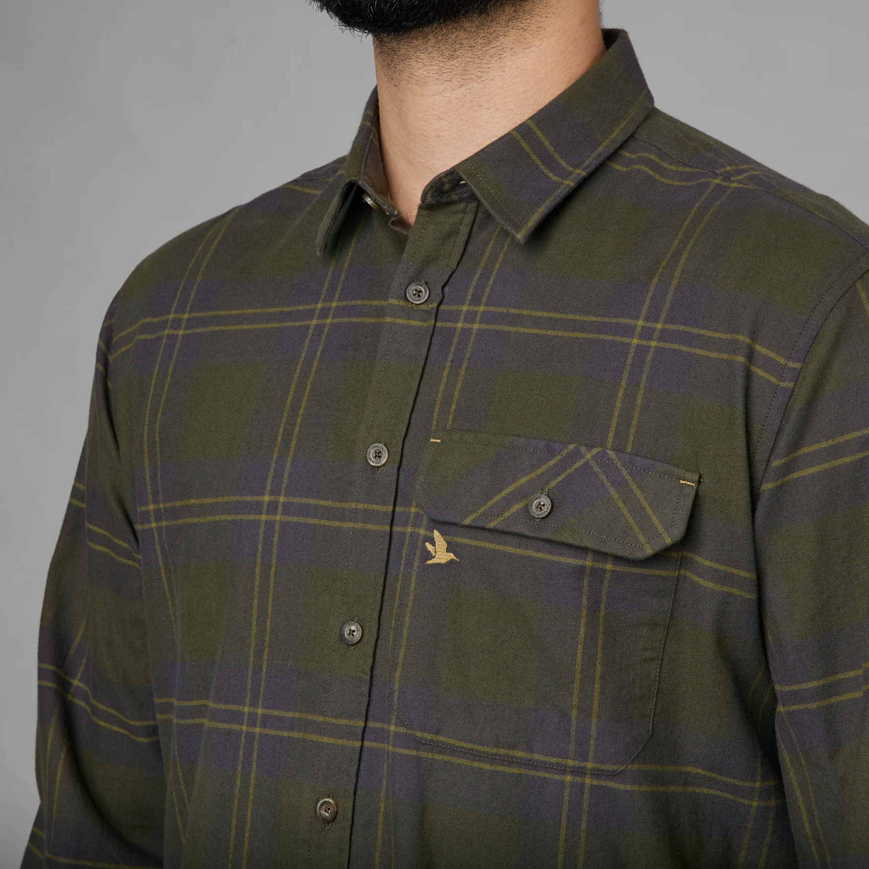 Highseat skjorta Dark olive - Seeland - Image 3