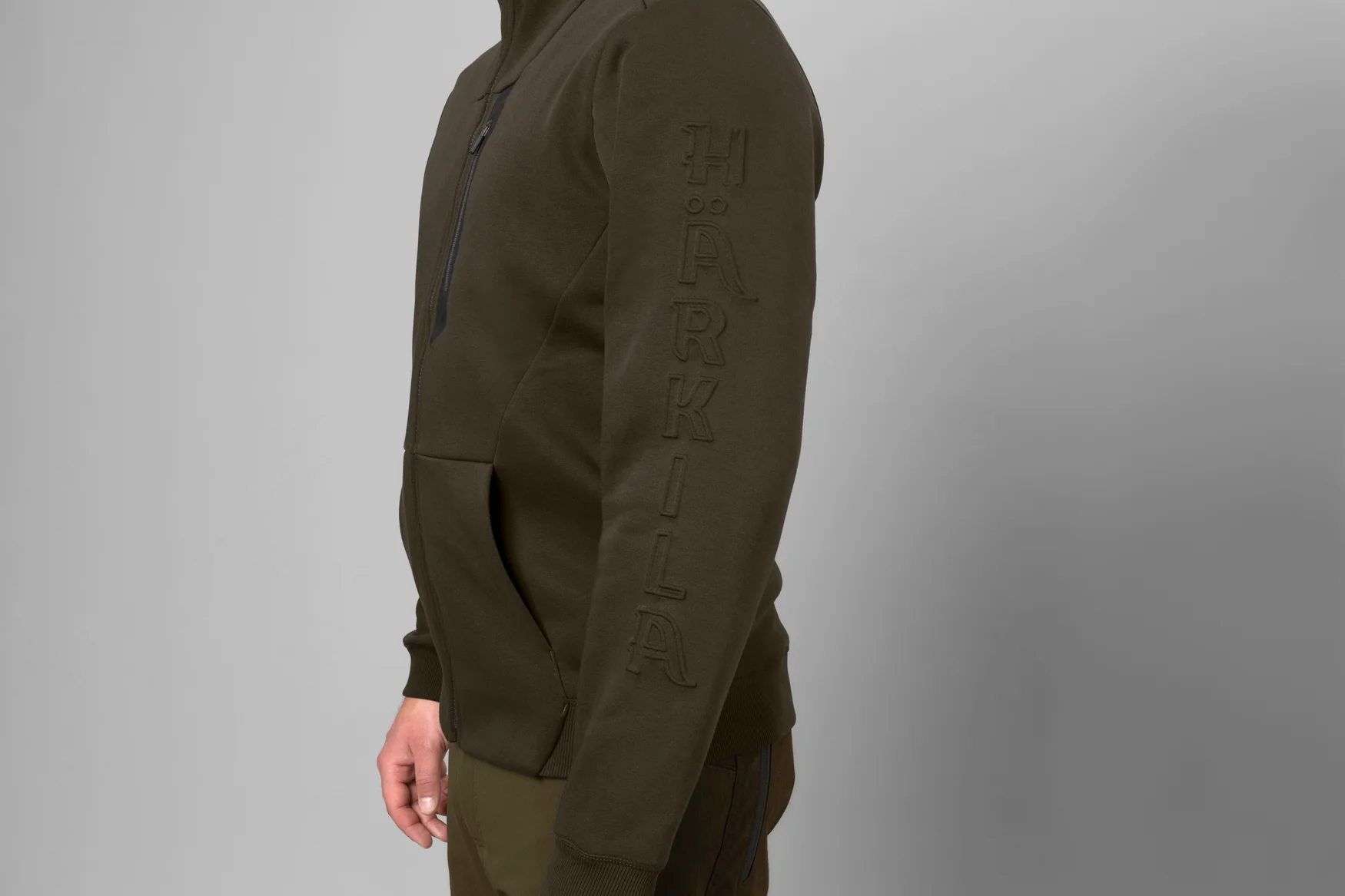 Hoodie Shadow brown - Härkila - Image 5