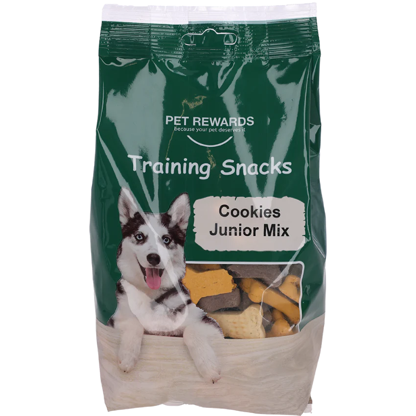 Hundgodis Junior Mix Biscuits 400 g â Kerbl