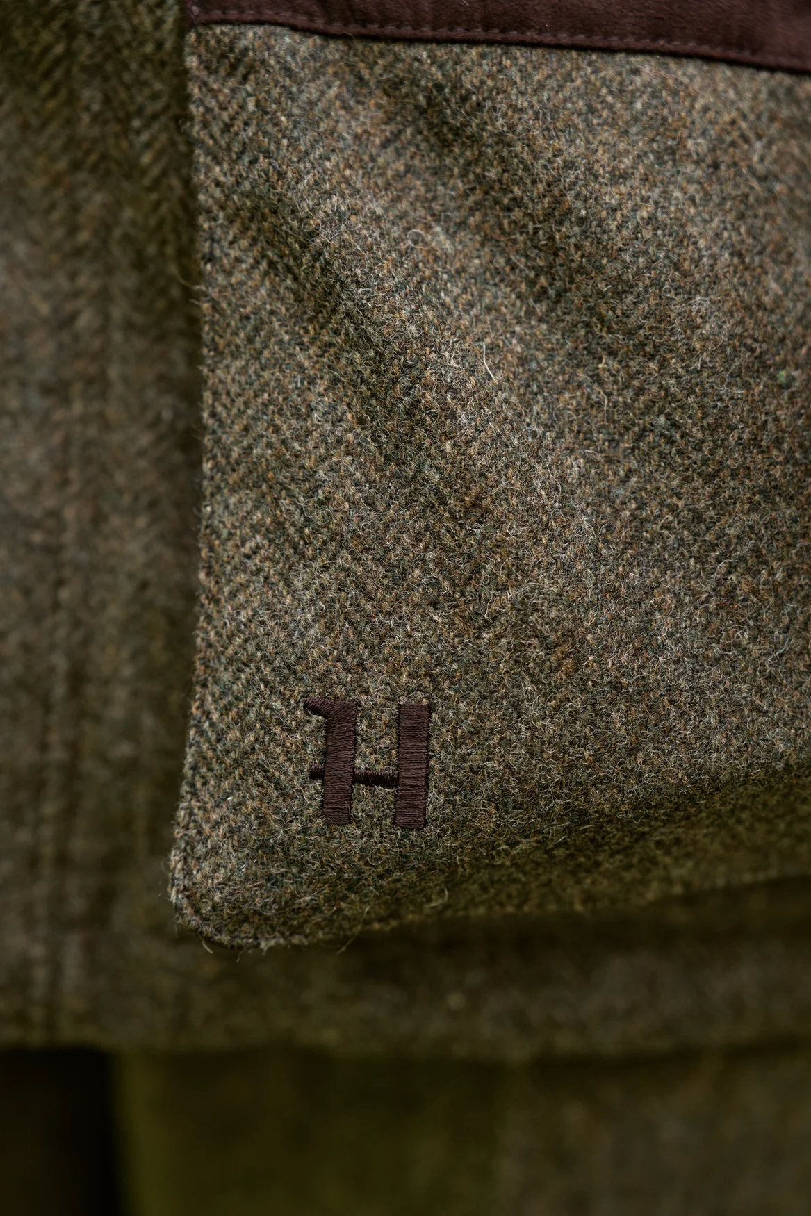 Jacka Forest green/Herringbone - Kenmore GTX – Härkila - Image 18