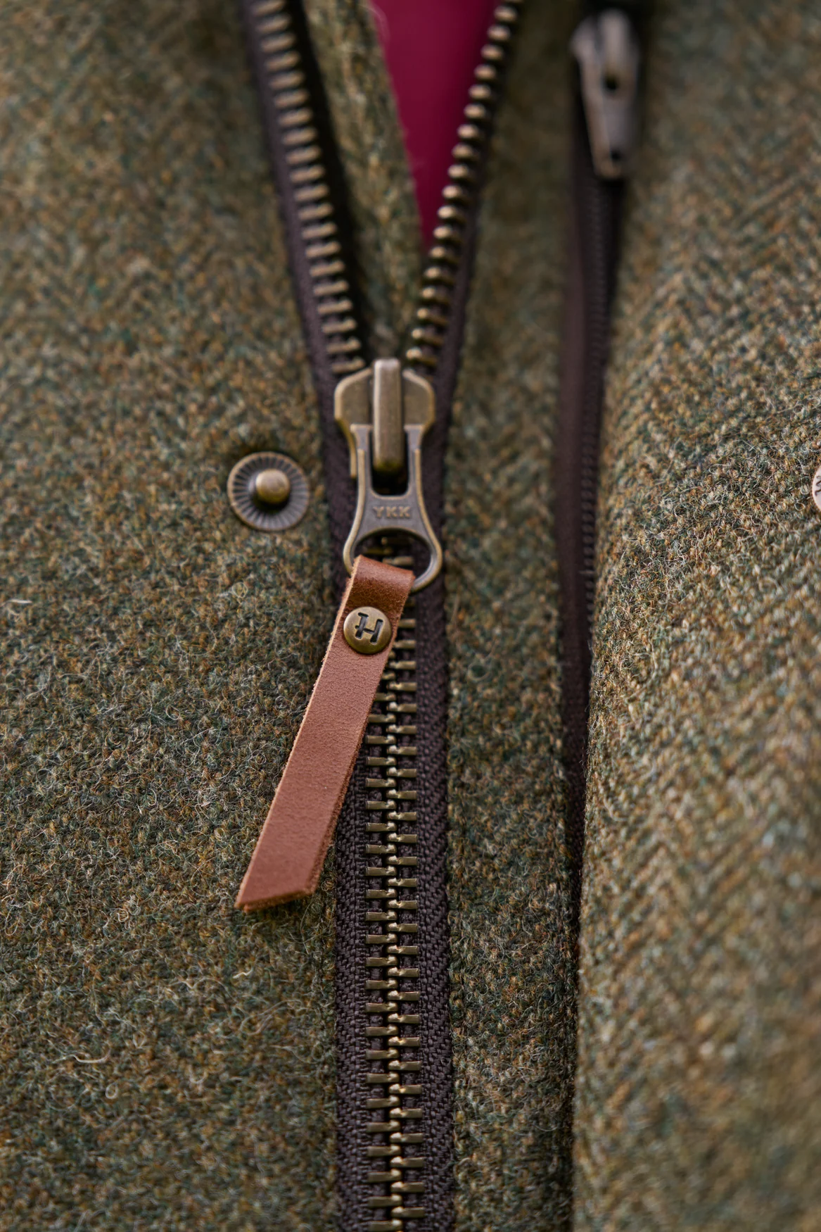 Jacka Forest green/Herringbone - Kenmore GTX – Härkila - Image 3