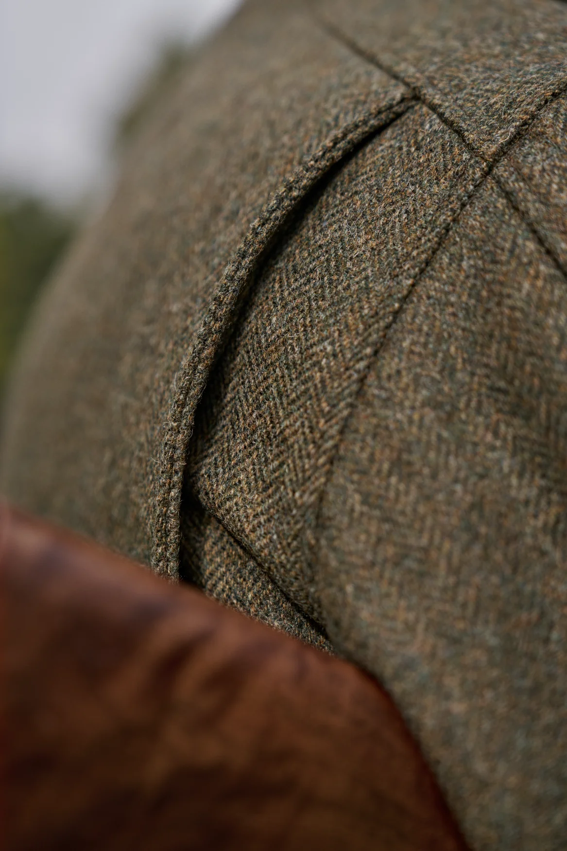 Jacka Forest green/Herringbone - Kenmore GTX – Härkila - Image 5