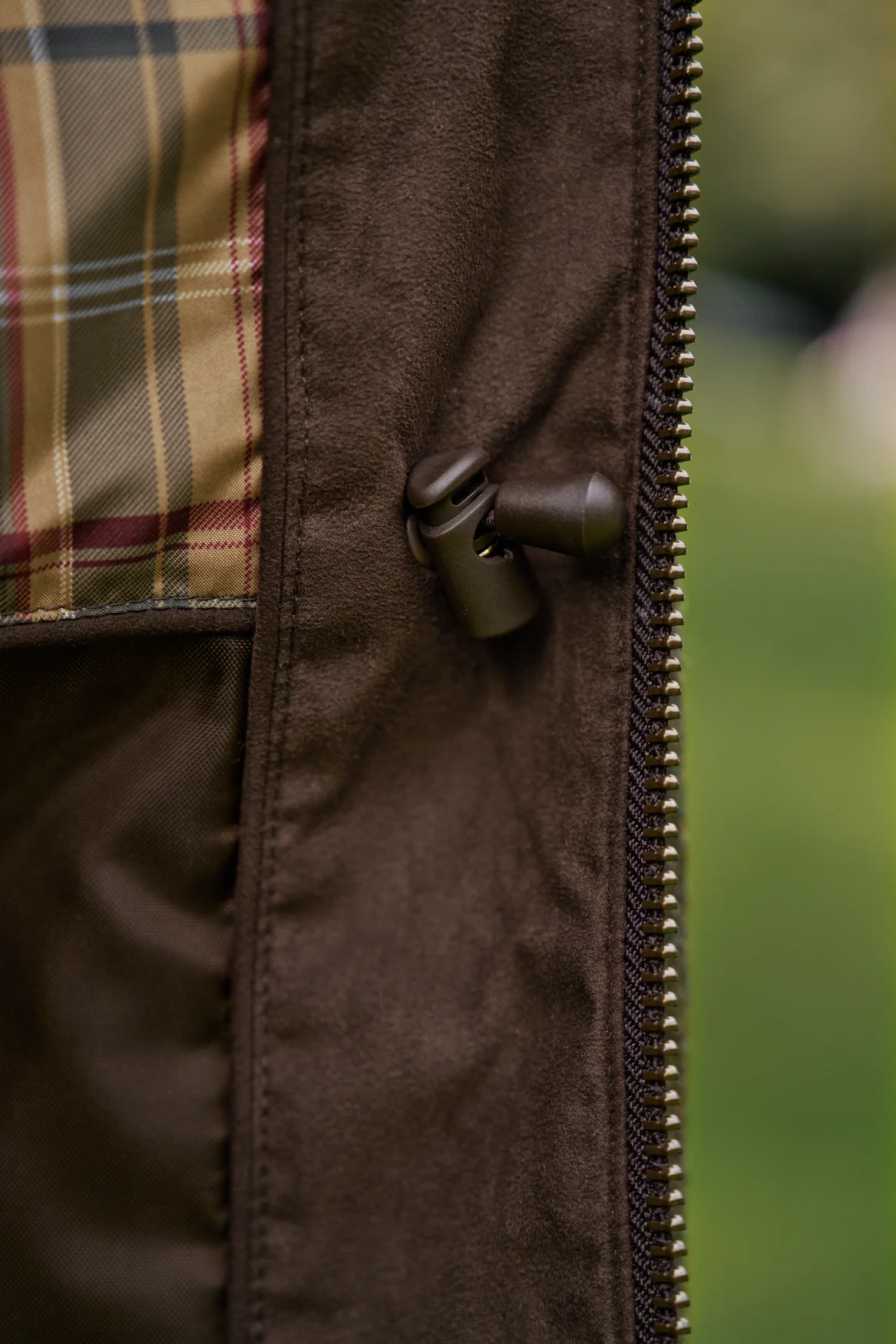 Jacka Forest green/Herringbone - Kenmore GTX – Härkila - Image 9