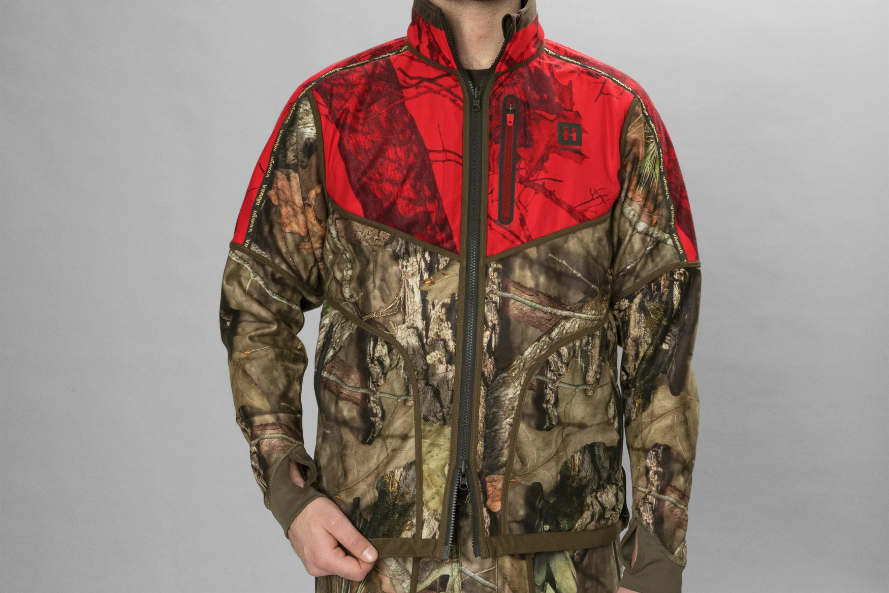 Kamko kamouflage vändbar WSP jacka Hunting green/MossyOak®Break-up Country® - Härkila - Image 7