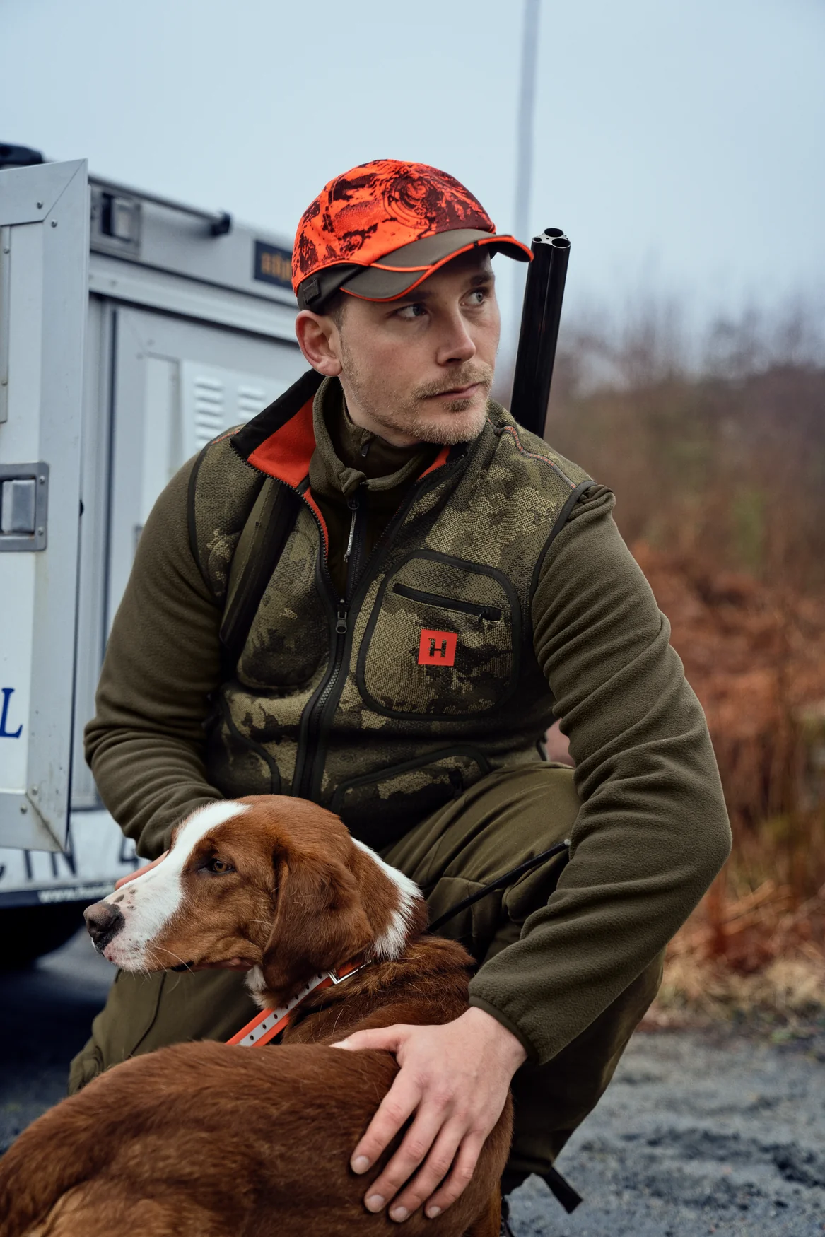 Kamko Pro Edition Omvändbar hi-vis väst AXIS MSP®Limited Edition/Orange - Härkila - Image 6