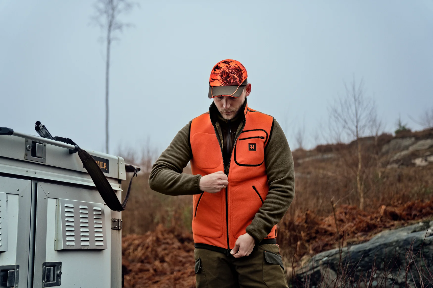Kamko Pro Edition Omvändbar hi-vis väst AXIS MSP®Limited Edition/Orange - Härkila - Image 7