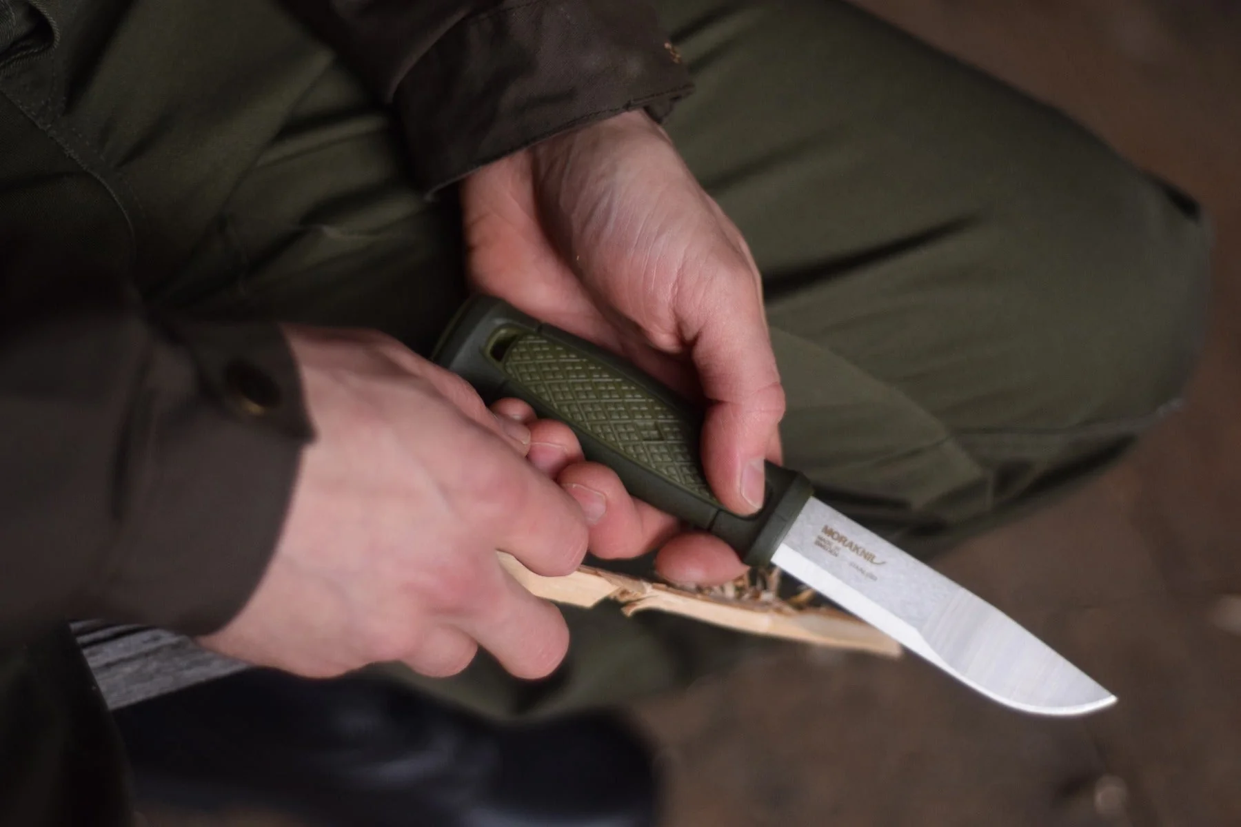 Kansbol med polymerslida (S) Green – Morakniv - Image 3