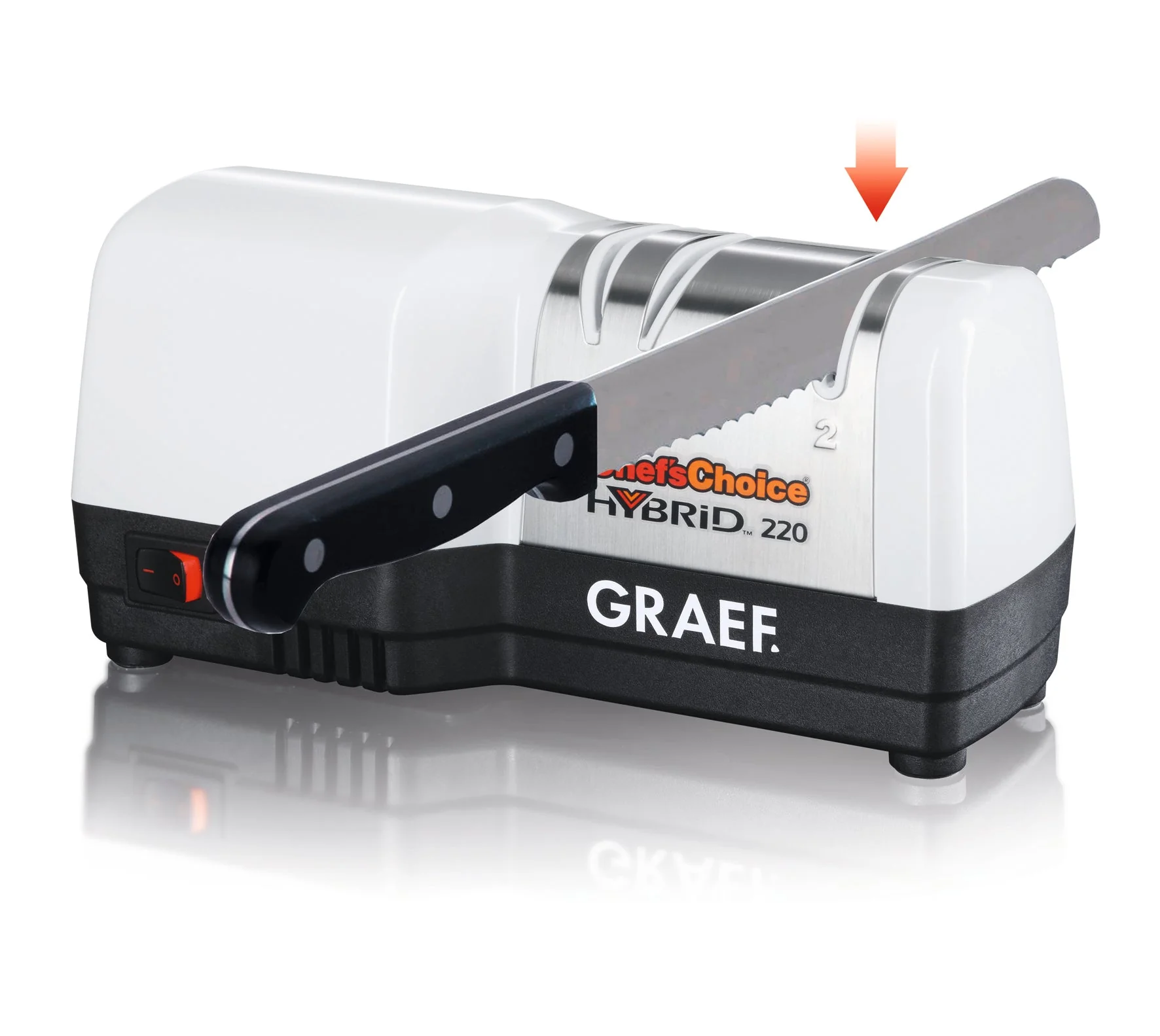 Knivslip Hybrid 20° slipvinkel - Graef - Image 2