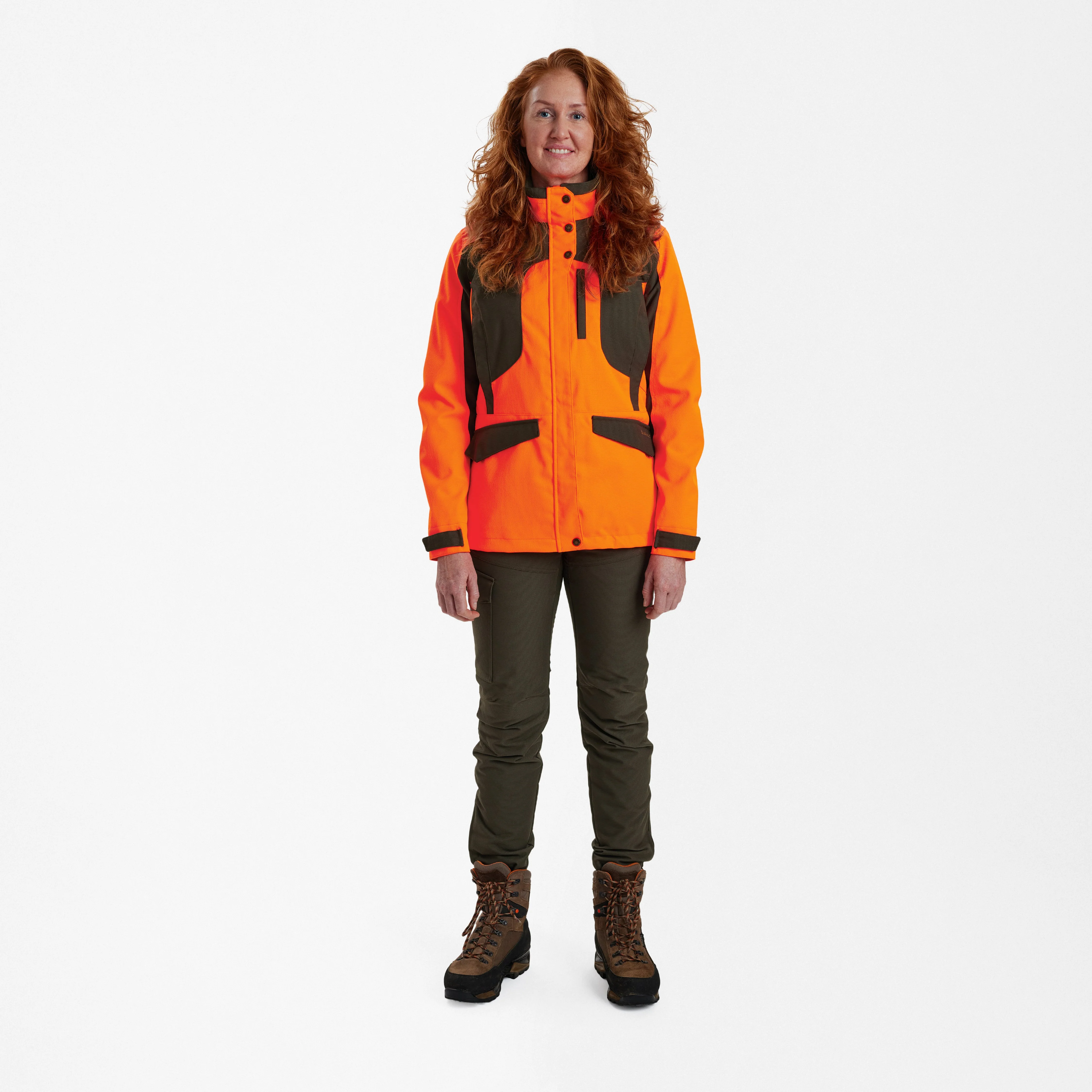Lady Ann Extreme jacka med membran Orange - Deerhunter - Image 3