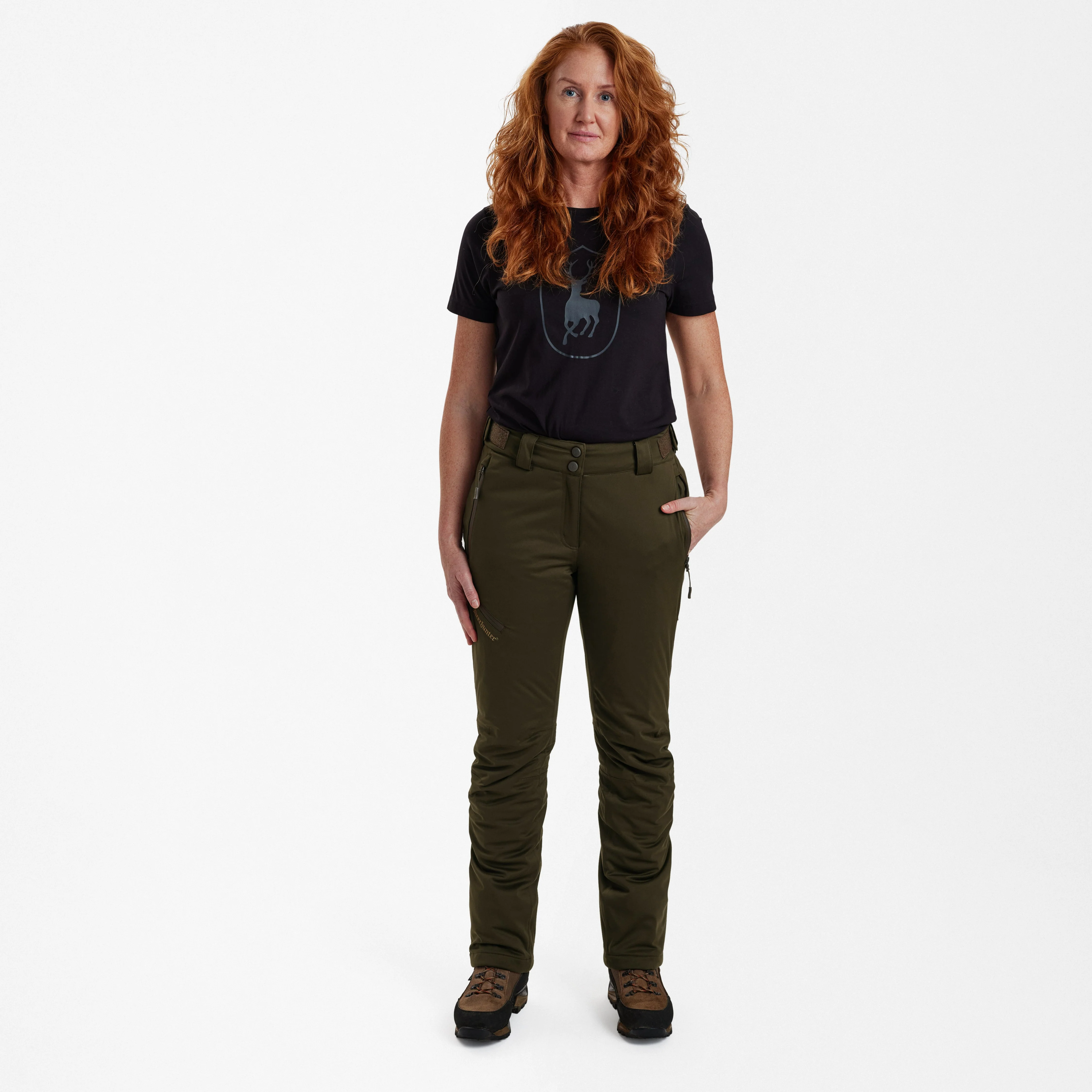 Lady Excape Vinterbyxor Art Green - Deerhunter - Image 3
