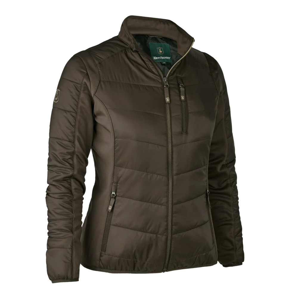 Lady Heat quiltad jacka wood - Deerhunter