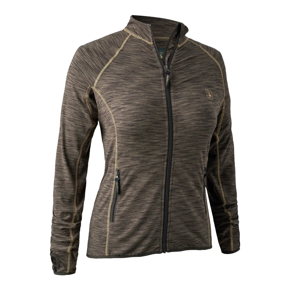 Lady isolerad fleece brun - Deerhunter